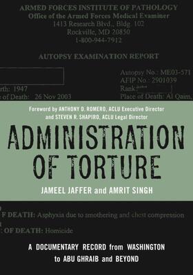 Jaffer / Singh |  Administration of Torture | eBook | Sack Fachmedien
