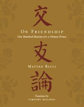 Ricci |  On Friendship | eBook | Sack Fachmedien