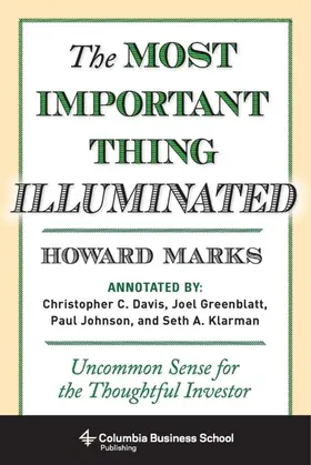 Marks |  The Most Important Thing Illuminated | eBook | Sack Fachmedien