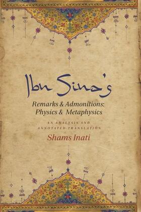  Ibn Sina’s Remarks and Admonitions: Physics and Metaphysics | eBook | Sack Fachmedien