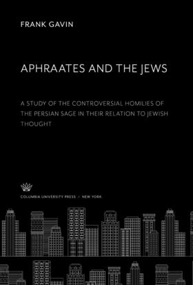 Gavin |  Aphraates and the Jews | eBook | Sack Fachmedien