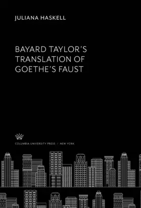 Haskell |  Bayard Taylor’S Translation of Goethe’S Faust | eBook | Sack Fachmedien