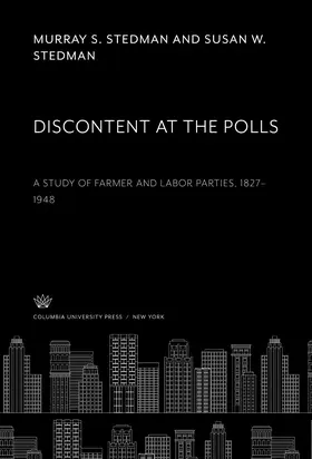 Stedman |  Discontent at the Polls | eBook | Sack Fachmedien