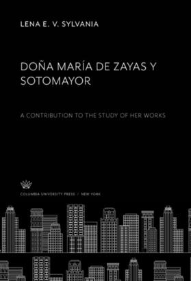 Sylvania |  Doña María De Zayas Y Sotomayor | eBook | Sack Fachmedien