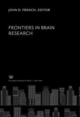 French |  Frontiers in Brain Research | eBook | Sack Fachmedien