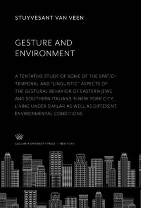 Van Veen |  Gesture and Environment | eBook | Sack Fachmedien