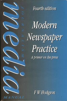 Hodgson |  Modern Newspaper Practice | Buch |  Sack Fachmedien