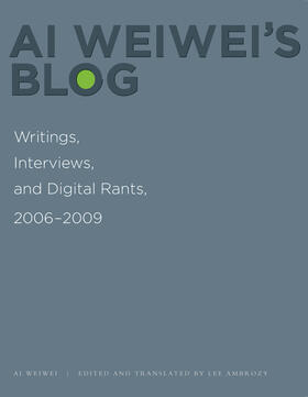 Weiwei / Ambrozy |  Ai Weiwei's Blog | Buch |  Sack Fachmedien