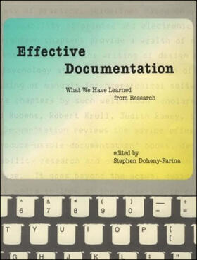 Doheny-Farina |  Effective Documentation | Buch |  Sack Fachmedien