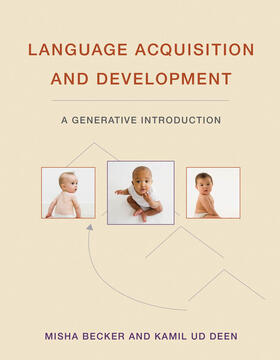 Deen / Becker |  Language Acquisition and Development | Buch |  Sack Fachmedien