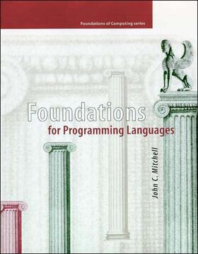Mitchell |  Foundations for Programming Languages | Buch |  Sack Fachmedien