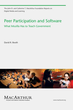 Booth |  Peer Participation and Software: What Mozilla Has to Teach Government | Buch |  Sack Fachmedien