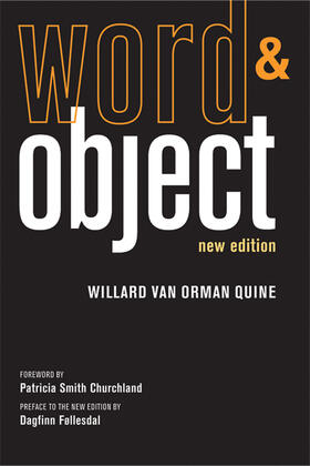 Quine |  Word and Object, new edition | Buch |  Sack Fachmedien