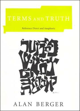 Alan Berger | Terms and Truth | Buch | 978-0-262-52437-7 | sack.de