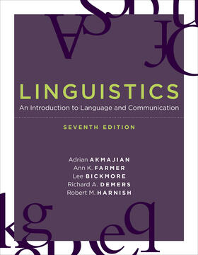 Akmajian / Farmer / Bickmore |  Linguistics | Buch |  Sack Fachmedien