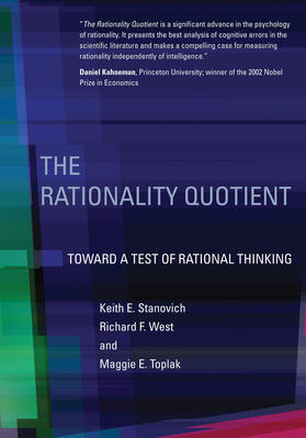 Stanovich / Toplak / West |  The Rationality Quotient | Buch |  Sack Fachmedien