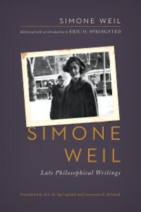 Weil |  Simone Weil | eBook | Sack Fachmedien