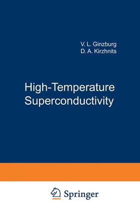 Ginzburg / Kirzhnits |  High-Temperature Superconductivity | Buch |  Sack Fachmedien