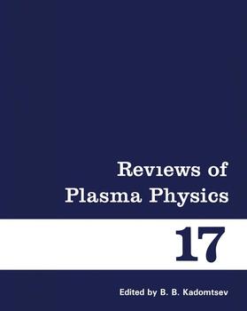Kadomtsev |  Reviews of Plasma Physics | Buch |  Sack Fachmedien