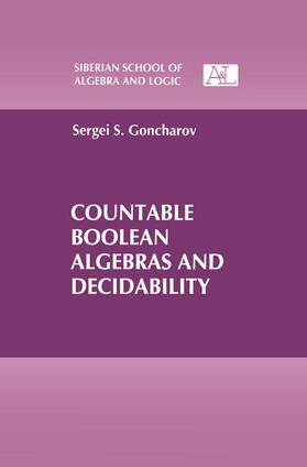  Countable Boolean Algebras and Decidability | Buch |  Sack Fachmedien