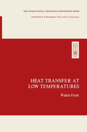 Frost |  Heat Transfer at Low Temperatures | Buch |  Sack Fachmedien