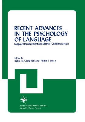 Smith / Campbell |  Recent Advances in the Psychology of Language | Buch |  Sack Fachmedien