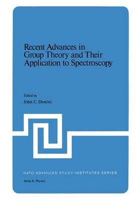 Donini |  Recent Advances in Group Theory and Their Application to Spectroscopy | Buch |  Sack Fachmedien
