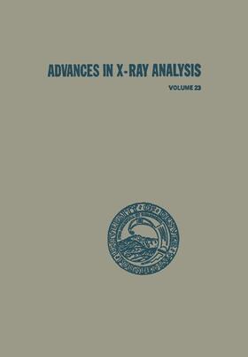  Advances in X-Ray Analysis | Buch |  Sack Fachmedien