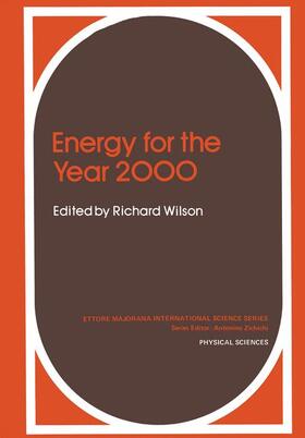 Wilson |  Energy for the Year 2000 | Buch |  Sack Fachmedien