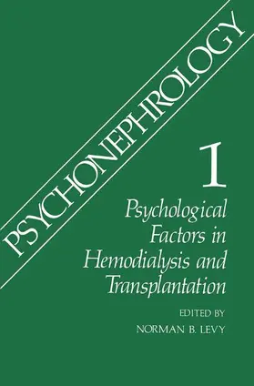 Levy |  Psychonephrology 1 | Buch |  Sack Fachmedien