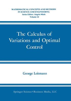 Leitmann |  The Calculus of Variations and Optimal Control | Buch |  Sack Fachmedien