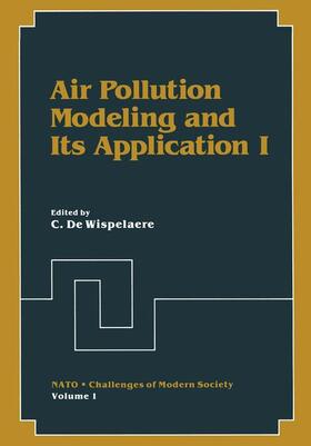 De Wispelaere |  Air Pollution Modeling and Its Application I | Buch |  Sack Fachmedien