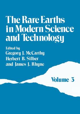 McCarthy |  The Rare Earths in Modern Science and Technology | Buch |  Sack Fachmedien