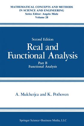 Pothoven / Mukherjea |  Real and Functional Analysis | Buch |  Sack Fachmedien