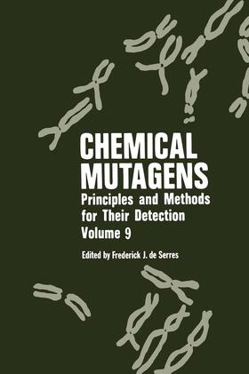 De Serr / Hollaender |  Chemical Mutagens | Buch |  Sack Fachmedien