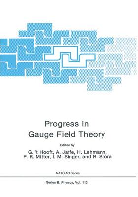 't Hooft / Jaffe / Lehmann |  Progress in Gauge Field Theory | Buch |  Sack Fachmedien