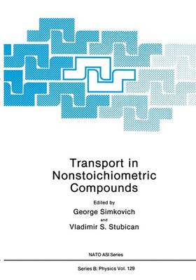 Simkovich |  Transport in Nonstoichiometric Compounds | Buch |  Sack Fachmedien