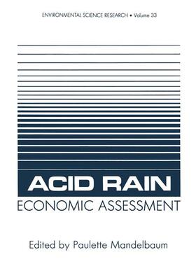 Mandelbaum |  Acid Rain Economic Assessment | Buch |  Sack Fachmedien
