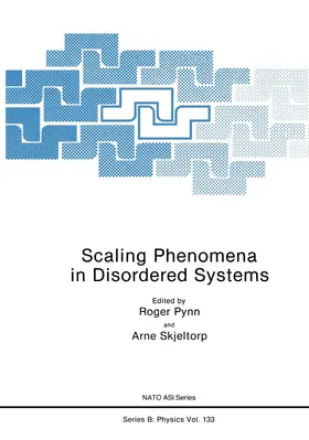 Pynn / Skjeltorp |  Scaling Phenomena in Disordered Systems | Buch |  Sack Fachmedien