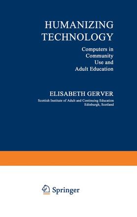 Gerver |  Humanizing Technology | Buch |  Sack Fachmedien