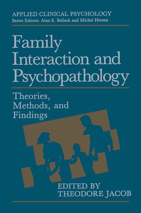 Jacob |  Family Interaction and Psychopathology | Buch |  Sack Fachmedien
