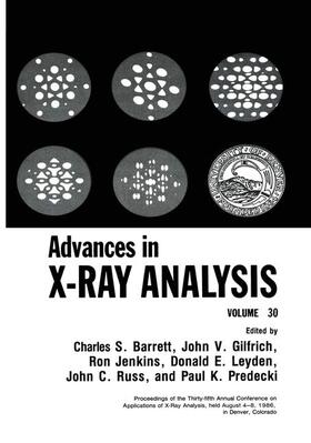 Barrett |  Advances in X-Ray Analysis | Buch |  Sack Fachmedien