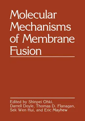 Ohki |  Molecular Mechanisms of Membrane Fusion | Buch |  Sack Fachmedien