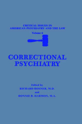 Harmon / Rosner |  Correctional Psychiatry | Buch |  Sack Fachmedien