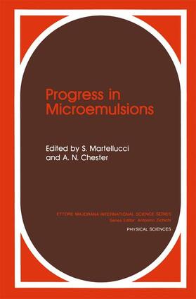 Chester / Martellucci |  Progress in Microemulsions | Buch |  Sack Fachmedien