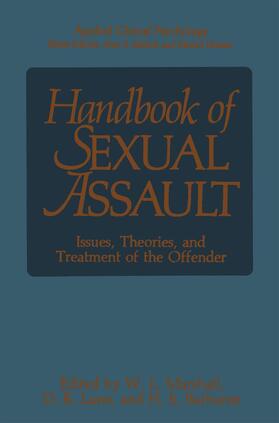 Marshall / Barbaree / Laws |  Handbook of Sexual Assault | Buch |  Sack Fachmedien