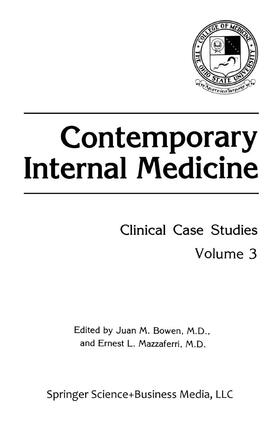 Mazzaferri / Bowen |  Contemporary Internal Medicine | Buch |  Sack Fachmedien