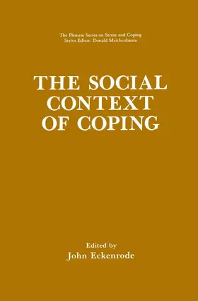 Eckenrode |  The Social Context of Coping | Buch |  Sack Fachmedien