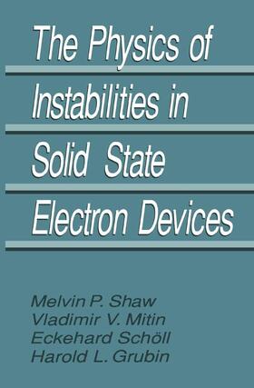 Grubin / Shaw / Mitin |  The Physics of Instabilities in Solid State Electron Devices | Buch |  Sack Fachmedien