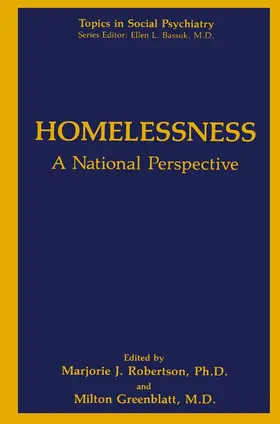 Greenblatt / Robertson |  Homelessness | Buch |  Sack Fachmedien